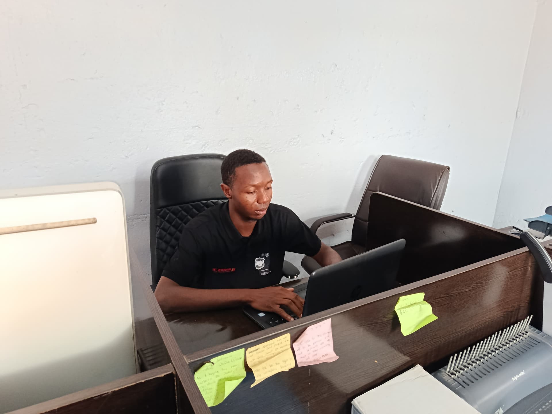 Vint Interiors team preparing an order at our Blantyre workshop