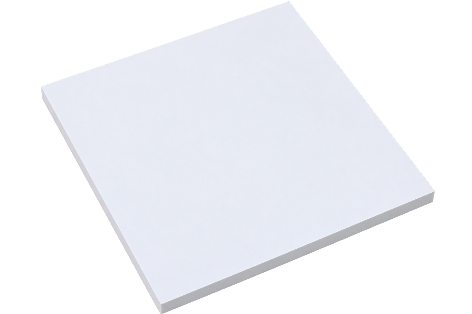SINGLE SIDE WHITE 09MM MDF