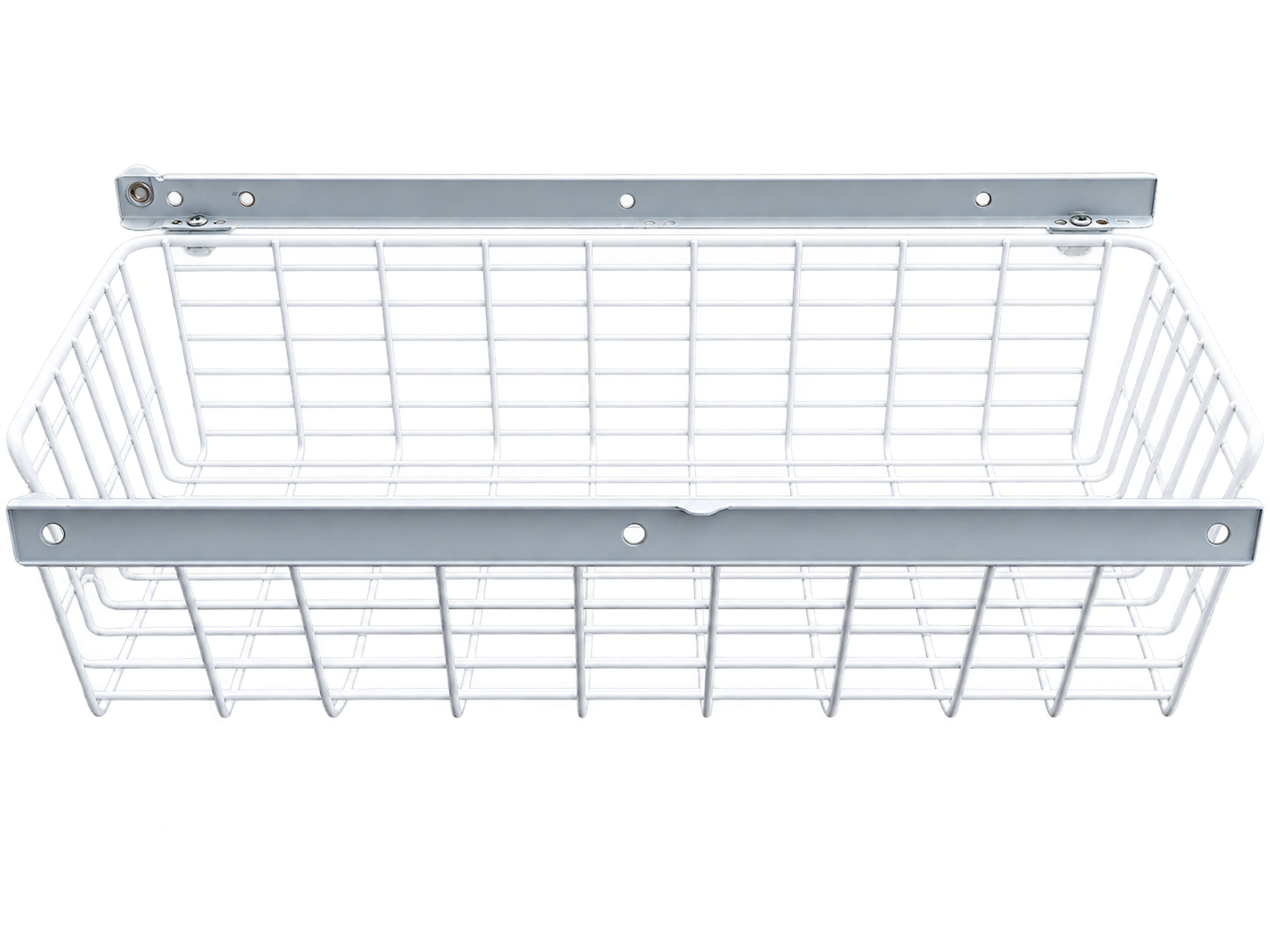VEG BASKET WHITE 300 X 500MM