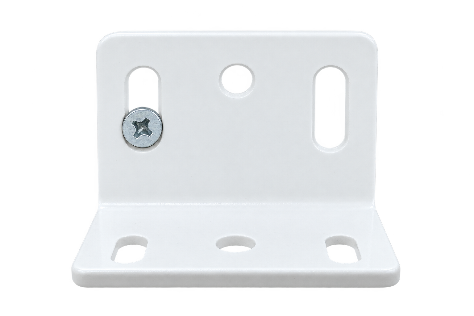 STEEL CORNER BRACKETS WHITE